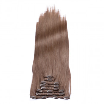 #10 - Clip-In Hair Extensions / 8 Tressen / Haarverlängerung XXL Komplettset