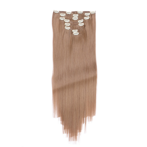 #12 - Clip-In Hair Extensions / 8 Tressen / Haarverlängerung XXL Komplettset