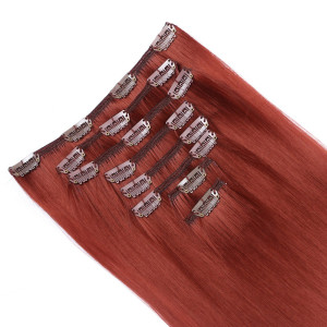 #14 - Clip-In Hair Extensions / 8 Tressen / Haarverlängerung XXL Komplettset