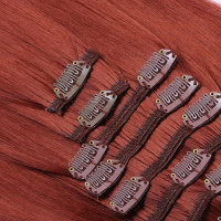 #14 - Clip-In Hair Extensions / 8 Tressen / Haarverlängerung XXL Komplettset