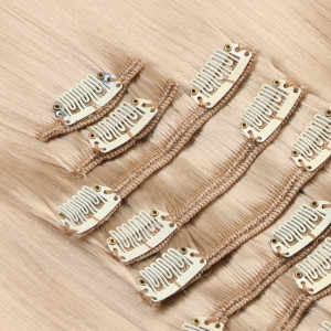#18 - Clip-In Hair Extensions / 8 Tressen / Haarverlängerung XXL Komplettset