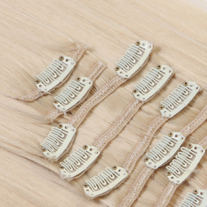 #24 - Clip-In Hair Extensions / 8 Tressen / Haarverlängerung XXL Komplettset