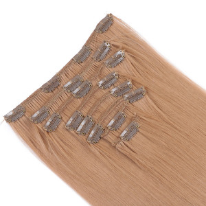 #27 - Clip-In Hair Extensions / 8 Tressen / Haarverlängerung XXL Komplettset
