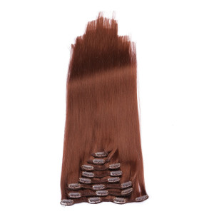 #33 - Clip-In Hair Extensions / 8 Tressen / Haarverlängerung XXL Komplettset