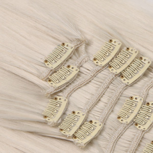 #60 - Clip-In Hair Extensions / 8 Tressen / Haarverlängerung XXL Komplettset