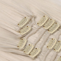 #60 - Clip-In Hair Extensions / 8 Tressen / Haarverlängerung XXL Komplettset