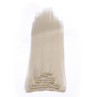 #60 - Clip-In Hair Extensions / 8 Tressen / Haarverlängerung XXL Komplettset