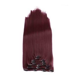 #99J - Clip-In Hair Extensions / 8 Tressen / Haarverlngerung XXL Komplettset 60 cm - Gewellt