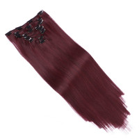 #99J - Clip-In Hair Extensions / 8 Tressen / Haarverlängerung XXL Komplettset 60 cm - Gewellt