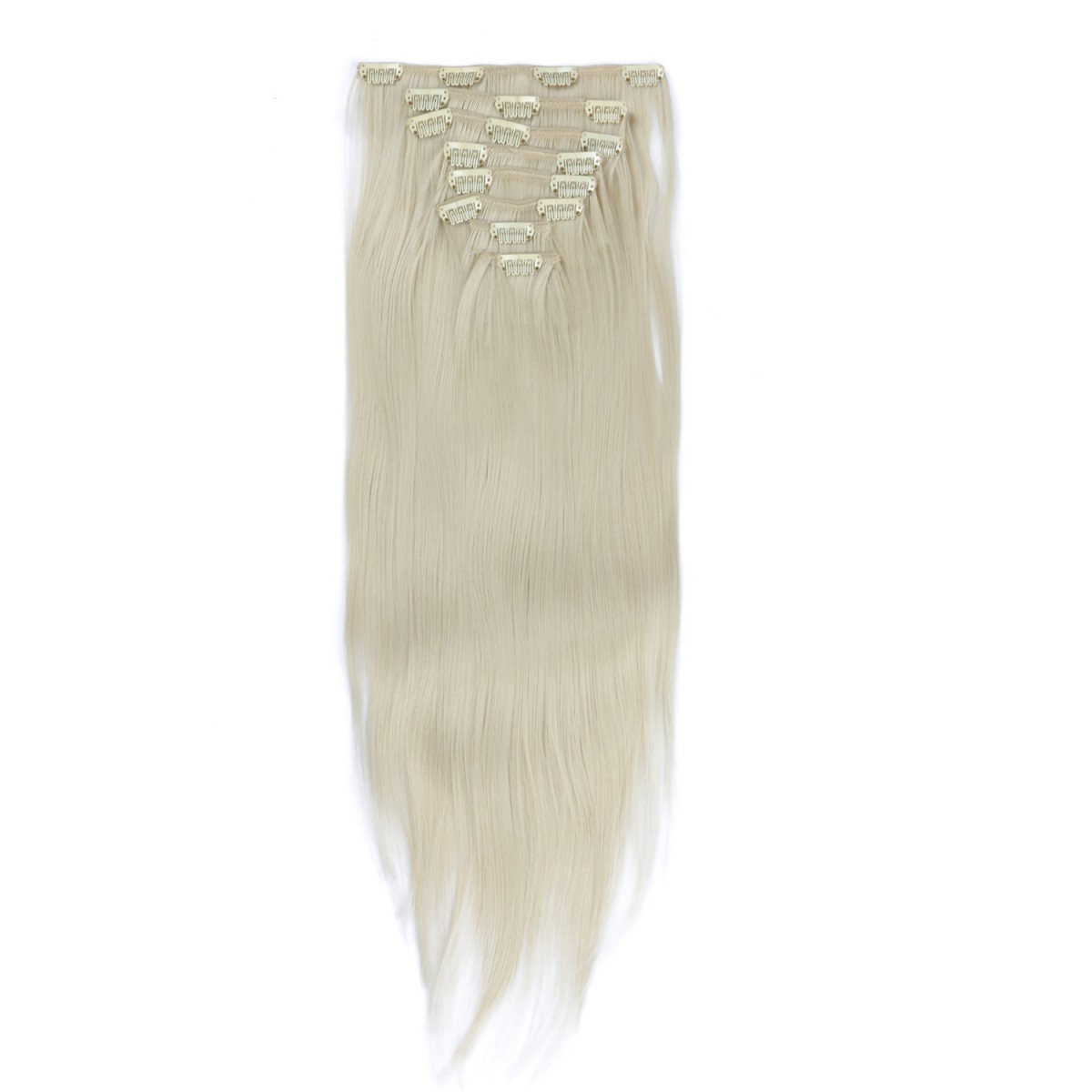 #613 - Clip-In Hair Extensions / 8 Tressen /...