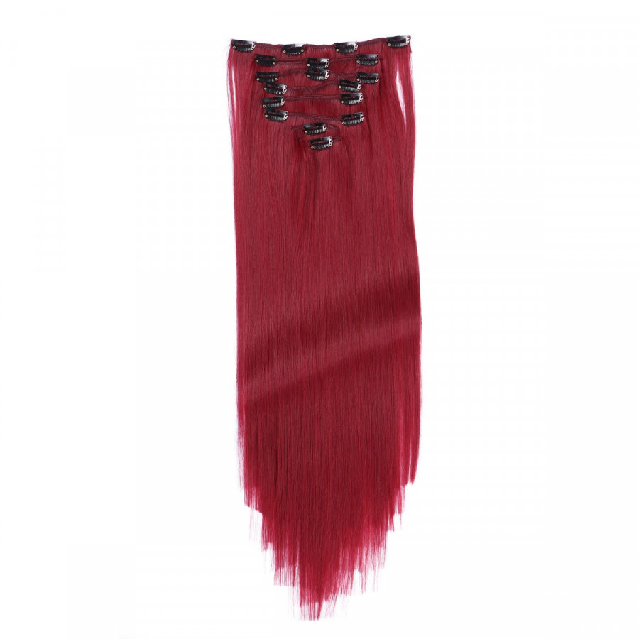 #Burg - Clip-In Hair Extensions / 8 Tressen / Haarverlä