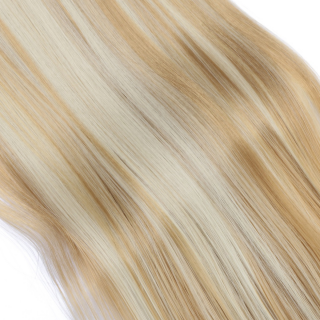 #H27/613 Gestrhnt - Clip-In Hair Extensions / 8 Tressen / Haarverlngerung XXL Komplettset