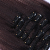 #T4/613 Ombre - Clip-In Hair Extensions / 8 Tressen / Haarverlängerung XXL Komplettset