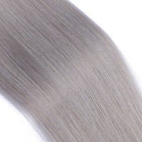 25 x Keratin Bonding Hair Extensions - Silver - 100% Echthaar - NOVON EXTENTIONS