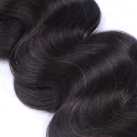 10 x Tape In - 1b - Schwarzbraun - GEWELLT Hair Extensions - 2,5g - NOVON EXTENTIONS