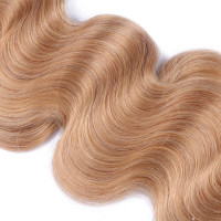10 x Tape In - 20 - Aschblond - GEWELLT Hair Extensions - 2,5g - NOVON EXTENTIONS 50 cm
