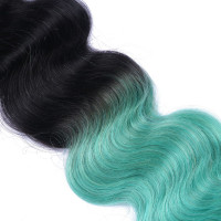 10 x Tape In - 1b/Sky Ombre - GEWELLT Hair Extensions - 2,5g - NOVON EXTENTIONS