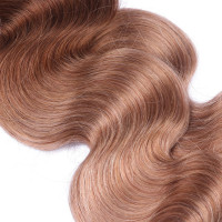 10 x Tape In - 4/27 Ombre - GEWELLT Hair Extensions - 2,5g - NOVON EXTENTIONS 50 cm