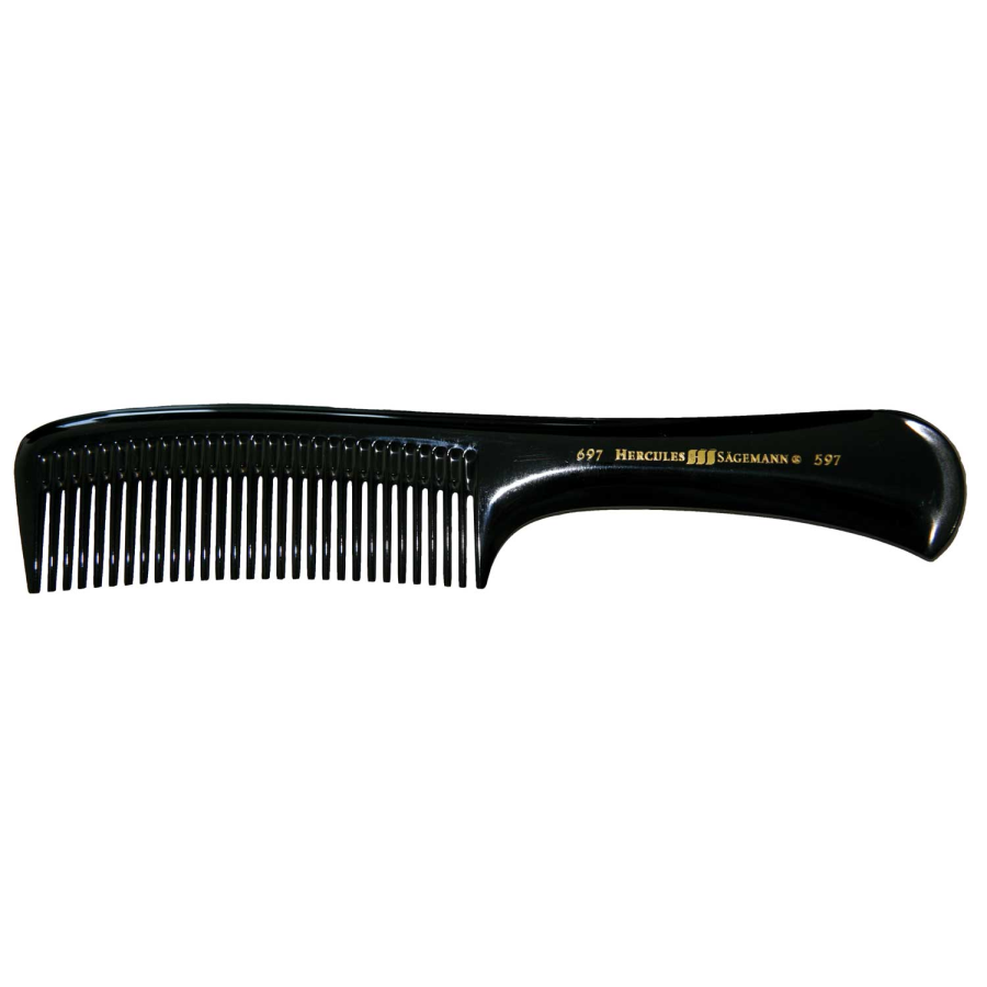 Hercules Sägemann Meisterkamm Cut 3560 – 7 1/4" Flexibler Haarschneidekamm Für Langes Haar | Handmade In Germany