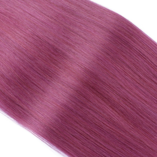 10 x Tape In - Violett - Hair Extensions - 2,5g - NOVON EXTENTIONS 70 cm