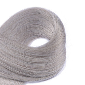 10 x Tape In - Silver - Hair Extensions - 2,5g - NOVON EXTENTIONS 70 cm