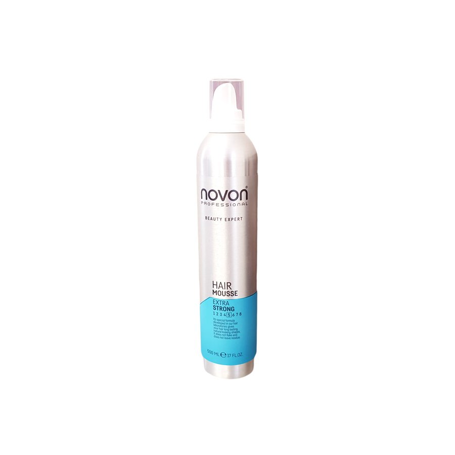 Novon Hair Mousse Extra Strong 500 ml box