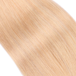 25 x Keratin Bonding Hair Extensions - 18 Naturaschblond - 100% Echthaar - NOVON EXTENTIONS 40 cm - 0,5 g