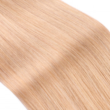25 x Keratin Bonding Hair Extensions - 20 Aschblond 100% Echthaar - NOVON EXTENTIONS 50 cm - 0,5 g