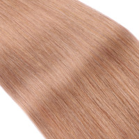 25 x Keratin Bonding Hair Extensions - 27 Honigblond - 100% Echthaar - NOVON EXTENTIONS 40 cm - 1 g
