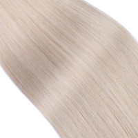25 x Keratin Bonding Hair Extensions - Grey / Grau - 100% Echthaar - NOVON EXTENTIONS 50 cm - 1 g