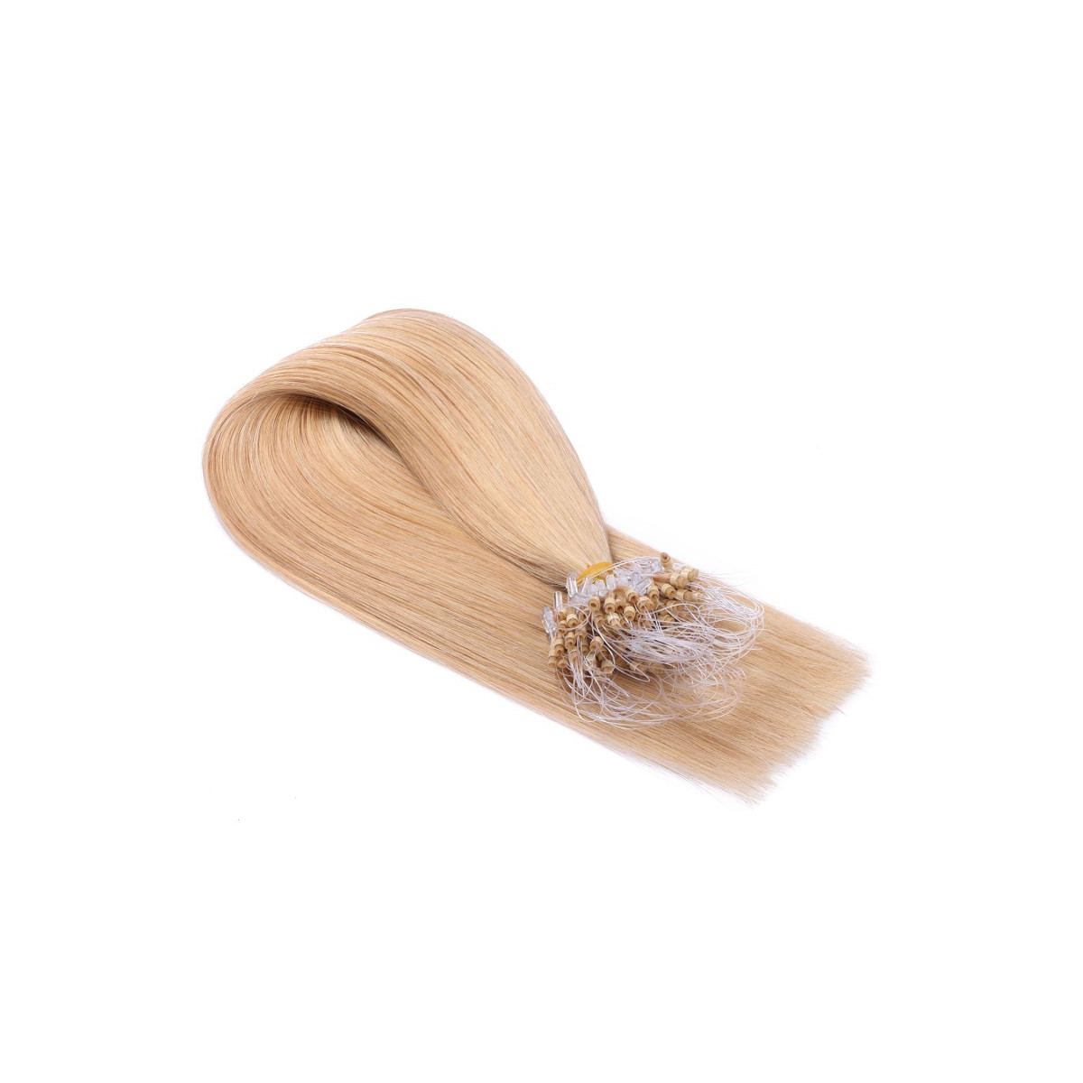 25 x Micro Ring / Loop - 18 Naturaschblond - Hair...