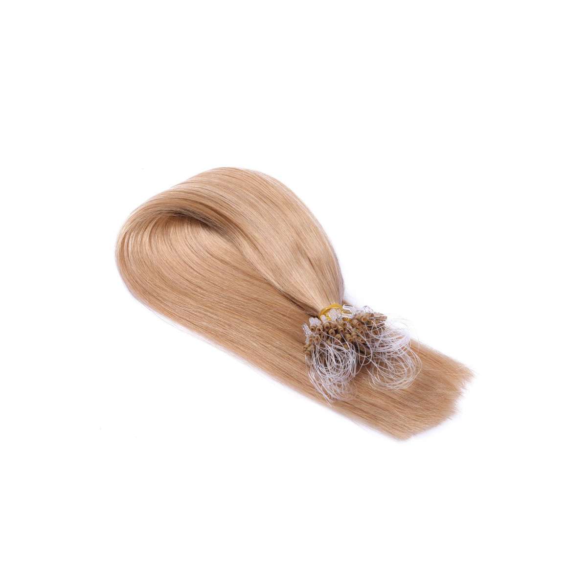 25 x Micro Ring / Loop - 20 Aschblond - Hair Extensions...