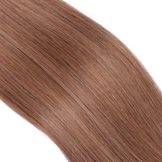 25 x Micro Ring / Loop - 27 Honigblond - Hair Extensions 100% Echthaar - NOVON EXTENTIONS 50 cm - 0,5 g