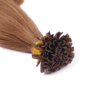 25 x Keratin Bonding Hair Extensions - 9 Mittelblond - 100% Echthaar - NOVON EXTENTIONS