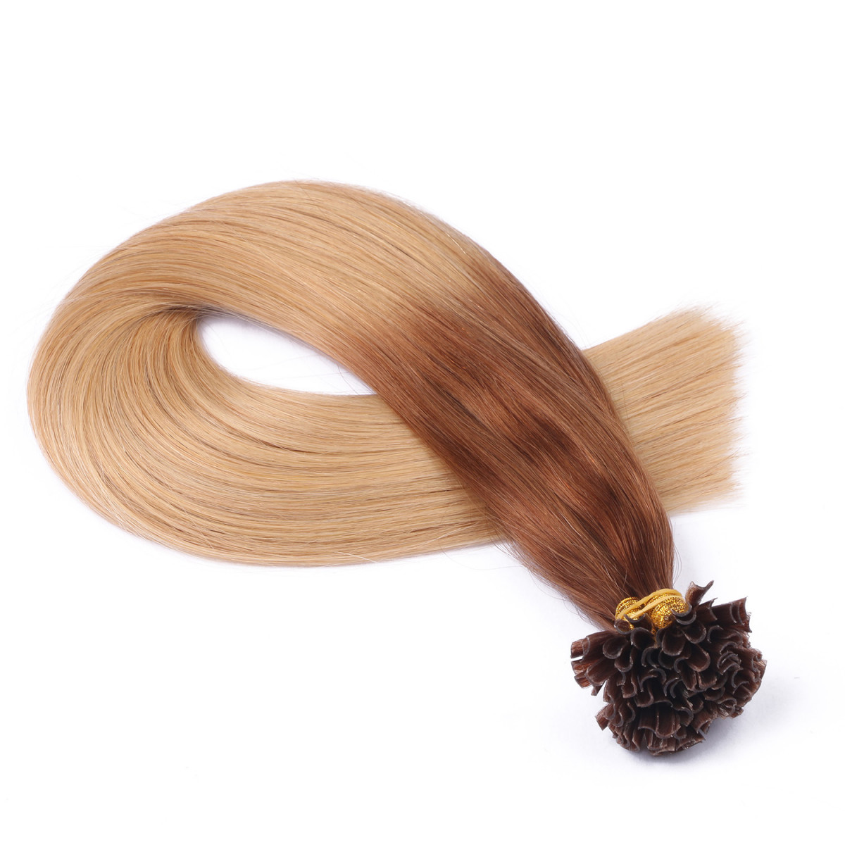 25 x Keratin Bonding Hair Extensions - 12/26 Ombre - 100%...