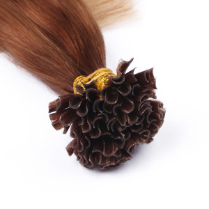 25 x Keratin Bonding Hair Extensions - 12/26 Ombre - 100% Echthaar - NOVON EXTENTIONS