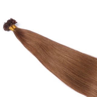 25 x Keratin Bonding Hair Extensions - 9 Mittelblond - 100% Echthaar - NOVON EXTENTIONS 60 cm - 1 g
