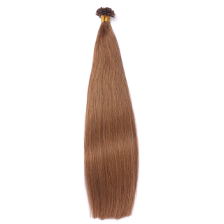 25 x Keratin Bonding Hair Extensions - 9 Mittelblond - 100% Echthaar - NOVON EXTENTIONS 40 cm - 0,5 g