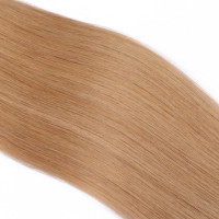 25 x Keratin Bonding Hair Extensions - 19 Mittelgoldblond - 100% Echthaar - NOVON EXTENTIONS 60 cm - 1 g