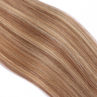 25 x Keratin Bonding Hair Extensions - 18/24 Gestrhnt - 100% Echthaar - NOVON EXTENTIONS 50 cm - 1 g