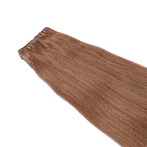 10 x Tape In - 7 Mittelnaturblond - Hair Extensions - 2,5g - NOVON EXTENTIONS