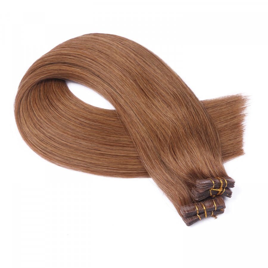 Tape Extensions #9 Mittelblond aus Remy-Echthaar