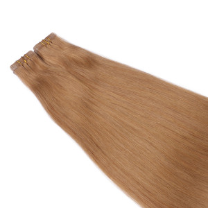 10 x Tape In - 19 Mittelgoldblond - Hair Extensions - 2,5g - NOVON EXTENTIONS