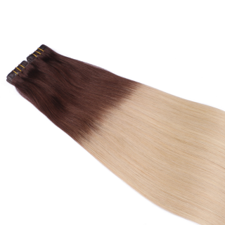 10 x Tape In - 2/60 Ombre - Hair Extensions - 2,5g - NOVON EXTENTIONS