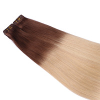 10 x Tape In - 4/60 Ombre - Hair Extensions - 2,5g - NOVON EXTENTIONS
