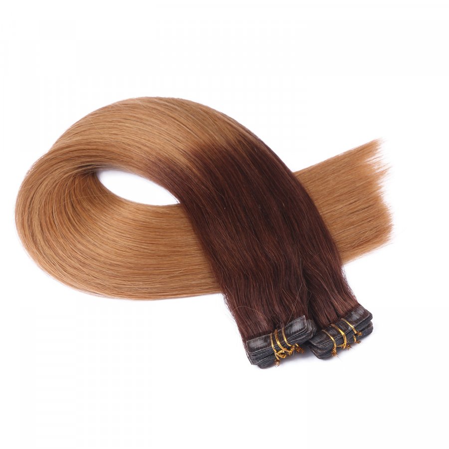 Tape Extensions #6/27 Ombre aus Remy-Echthaar