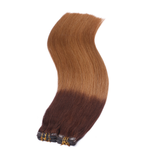 10 x Tape In - 6/27 Ombre - Hair Extensions - 2,5g - NOVON EXTENTIONS