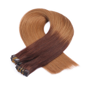 10 x Tape In - 6/27 Ombre - Hair Extensions - 2,5g - NOVON EXTENTIONS
