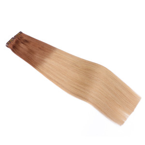 10 x Tape In - 12/26 Ombre - Hair Extensions - 2,5g - NOVON EXTENTIONS