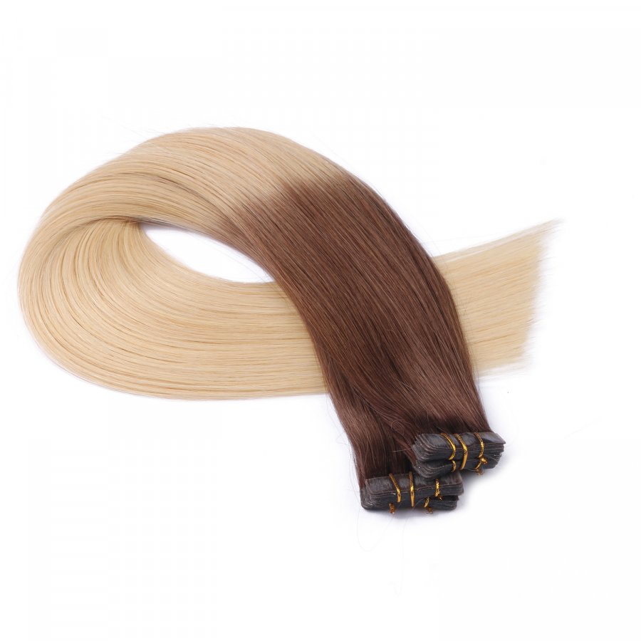 Tape Extensions #17/20 Ombre aus Remy-Echthaar